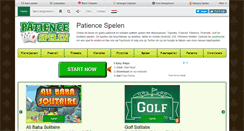 Desktop Screenshot of patiencespelen.nl