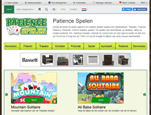 Tablet Screenshot of patiencespelen.nl